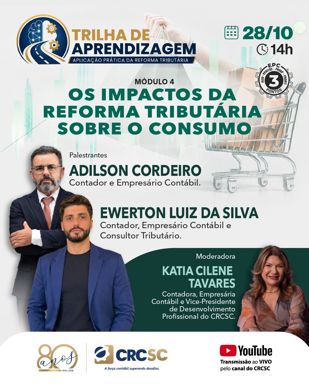 Programa Trilha de Aprendizagem: Aplicação Prática da Reforma Tributária "Módulo 4 - Os Impactos da Reforma Tributária sobre o Consumo"